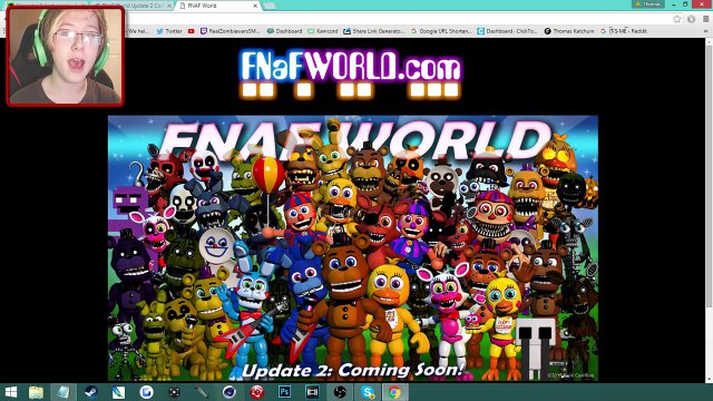 FNAF WORLD UPDATE 2 NEW CHARACTER | FNAF World All Characters Update 2