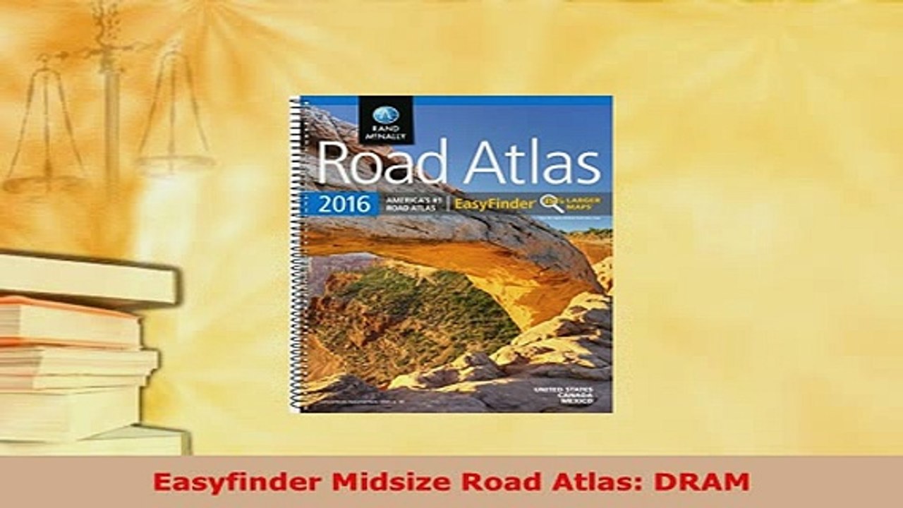 PDF  Easyfinder Midsize Road Atlas DRAM Download Full Ebook