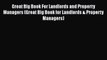 [Read book] Great Big Book For Landlords and Property Managers (Great Big Book for Landlords