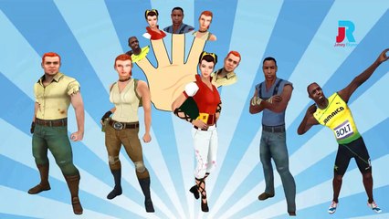 TEMPLE RUN 2 Cartoon Family | Funny Finger Family Nursery Rhymes For Children