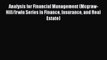 [Read Book] Analysis for Financial Management (Mcgraw-Hill/Irwin Series in Finance Insurance
