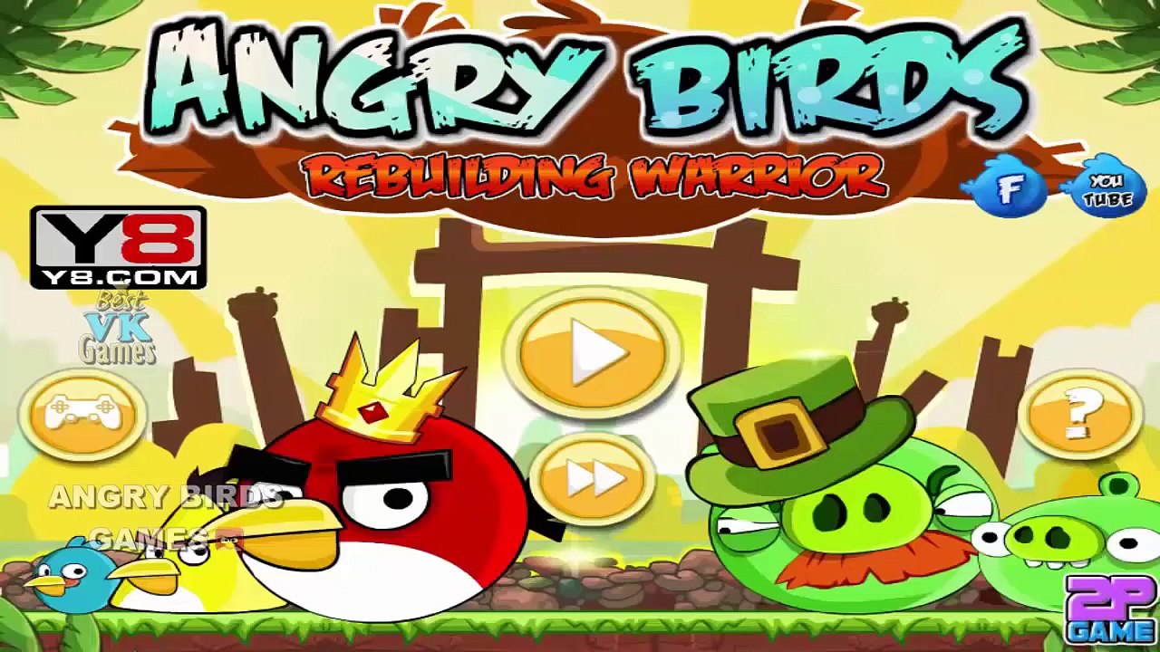 ANGRY BIRDS: Angry Birds Rebuilding Warrior FULL GAME - Angry Birds Games
