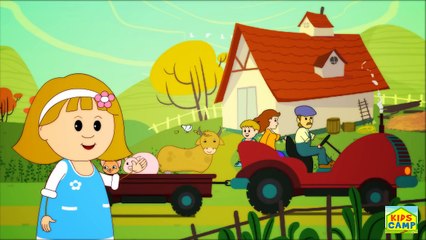 The Farmer in the Dell | Nursery Rhymes | Popular Nursery Rhymes by KidsCamp