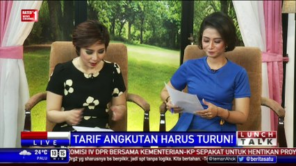 Lunch Talk: Tarif Angkutan Harus Turun! #1
