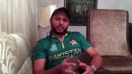Shahid Afridi just apologised a Nation through this Video Post