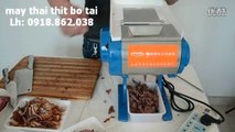 máy thái thịt bò tái, máy thái thịt bò sống, máy thái thịt bò 2mm SS70