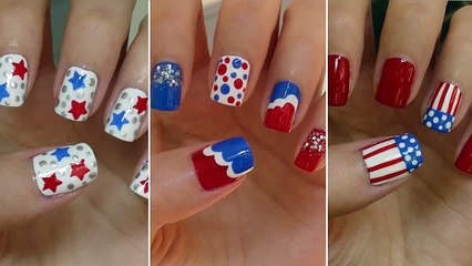 Fourth of July Nails!!! ☆ Three Easy Designs!