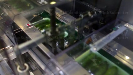 Packaging machine for cucumber at factory