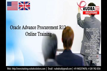 Oracle Advanced Procurement R12 Online Training