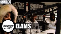 Elams - Interview (Live des studios de Generations)