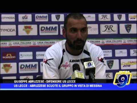Us Lecce | Abruzzese scuote il gruppo in vista di Messina