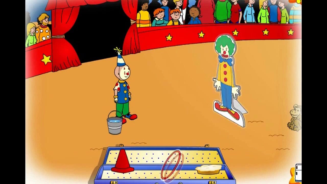 Caillou s Game - Caillou Joins the Circus! cartoon fragment