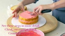 Pretty Buttercream Rose Cake Decorating