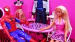 BARBIE WORKS AT MCDONALDS! Disney Elsas Frozen Kids Babysitting & Food Fail Parody DisneyCarToys