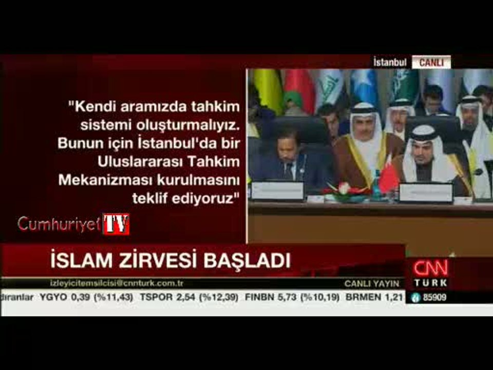 Erdoğan konuşurken uyudular