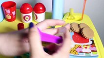 Peppa Pig Mini Kitchen Peppa Pig Cooking Playset Cocinita Peppa Pig Play Doh Food Toy Videos Part 8