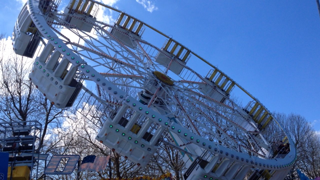 Le plein de sensations fortes à la Foire de Pâques