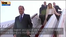 Valérie Trierweiler et son nouveau tweet assassin pour François Hollande