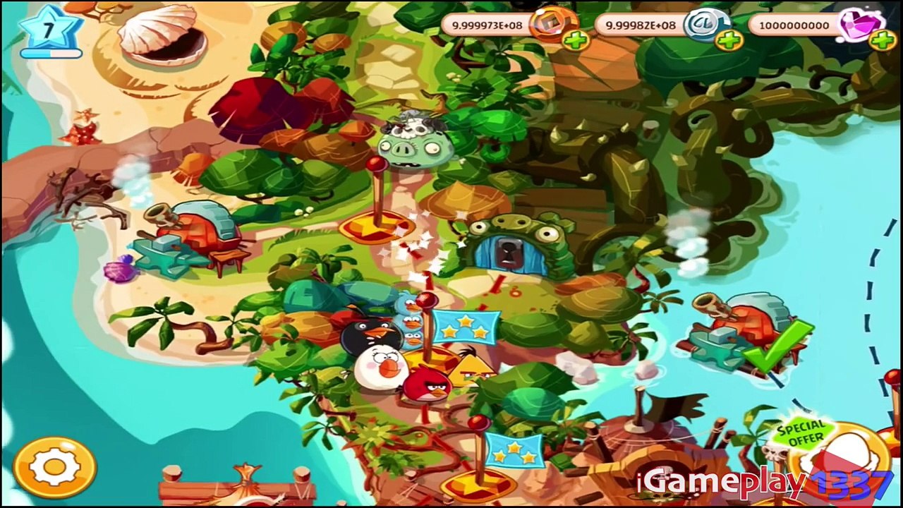 ANGRY BIRDS EPIC: Slingshot Woods 1 - Walkthrough for iPhone / iPad / Android #41