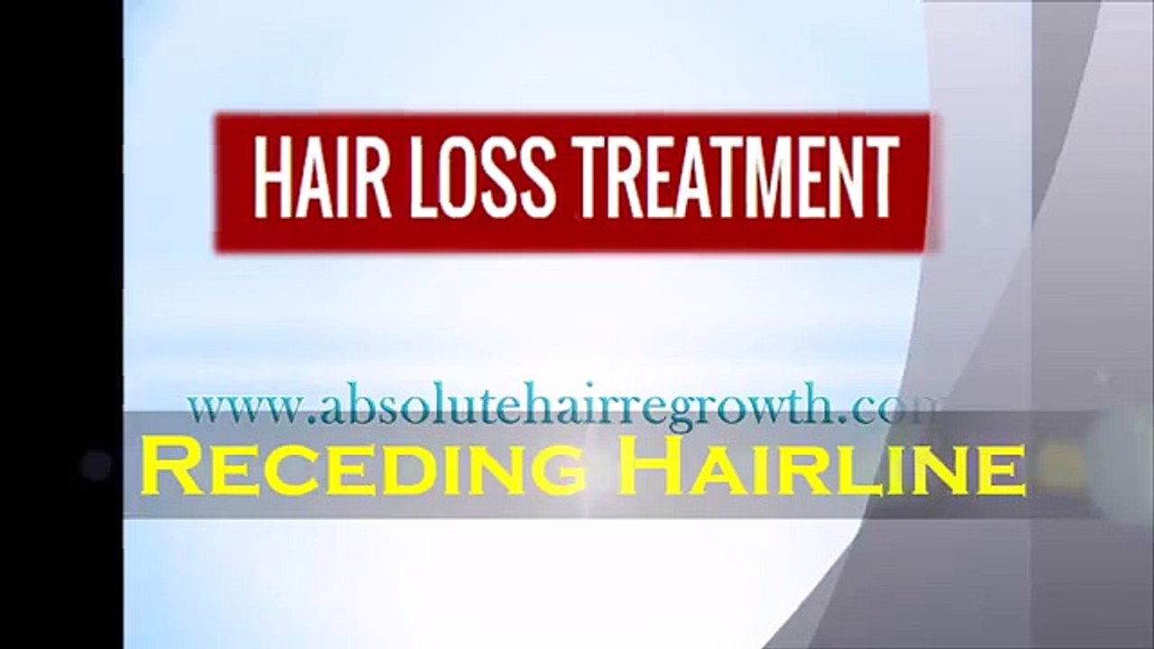 Receding Hairline - absolutehairregrowth.com