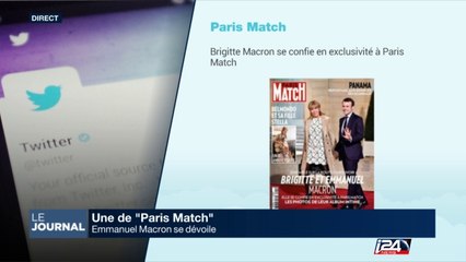 Une de "Paris Match": Emmanuel Macron se dévoile