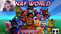CUTEST GAME EVER!! - FNAF World - Part 1 (Five Nights At Freddys)