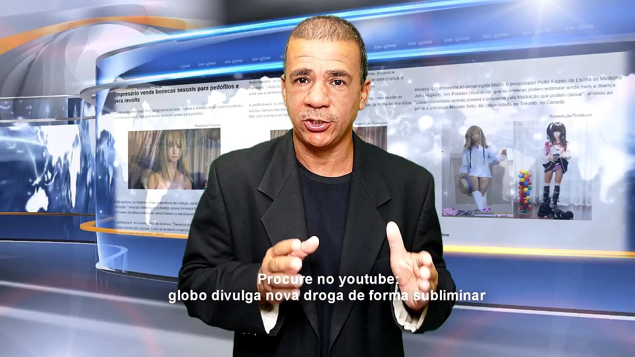 Industria doentia lança bonecas para pedófilos
