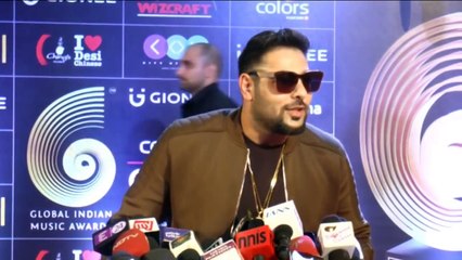 Badshah 's message to Yo Yo Honey Singh - GIMA Awards 2016