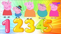 Учимся считать со Свинкой Пеппой  Peppa Pig teaches numbers