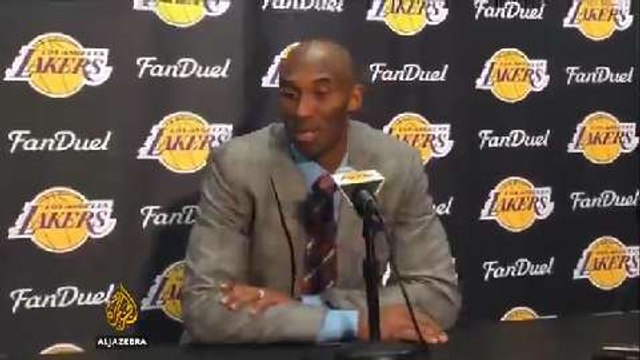 Iconic NBA star Kobe Bryant hangs up his boots