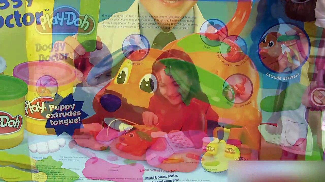 Pâte à modeler Le vétérinaire Play Doh Doggy Doctor Docteur la Peluche