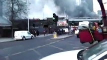 Londra, elicottero si schianta contro una gru