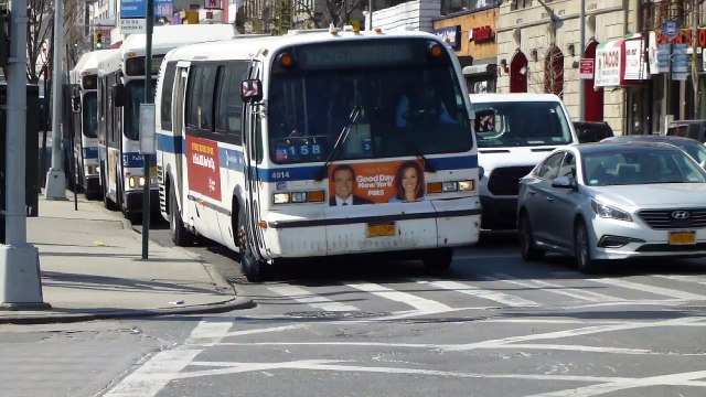 MTA NYCT Bus: Nova-RTS & Orion VII CNG Bx36 & New Flyer C40LF Bx35 Buses at Amsterdam Ave