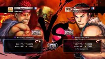 Combat en Ligne Ultra Street Fighter IV - Evil Ryu (Ajatassatru) vs Ryu (Capuche)