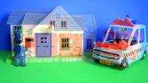 Fireman Sam Episode Peppa Pig Police Car Fire Engine Pontypandy Kids Story Fun