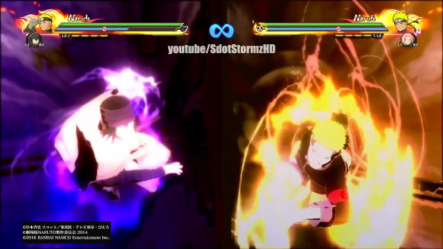 Naruto Shippuden Ultimate Ninja Storm 4 - The Last Naruto x Sasuke Ultimate Jutsu Awakening Gameplay