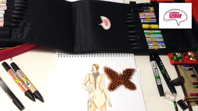 Moda Tasarım Stilistlik - Kelebek Teması