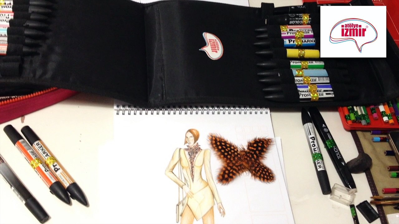 Moda Tasarım Stilistlik - Kelebek Teması