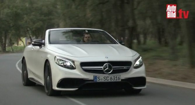 Prueba en vídeo del refinado Mercedes-AMG S 63 Cabrio 4MATIC
