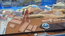 軍艦島のジオラマ展示　（Diorama exhibition of Battleship island）