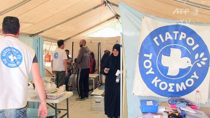 Medical NGO treats migrants in limbo in Idomeni