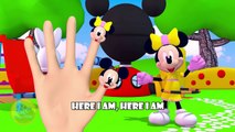 Mickey Mouse Playing Hula Hoop Finger Family | Nursery Rhymes | From Binggo Channel