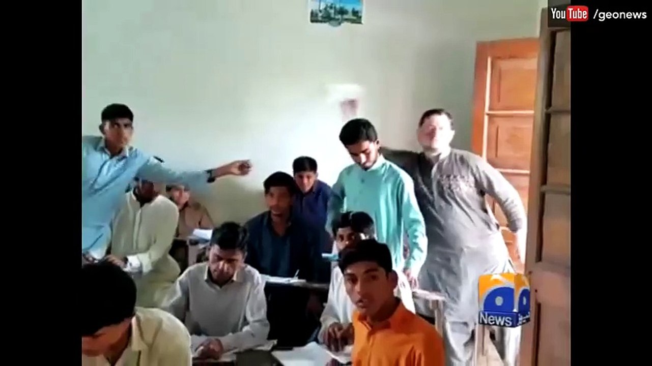 Cheating runs rampant during Sindh Matric exams 31 March 2016