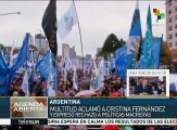 Argentina: califican de amor la movilización por Cristina Fernández