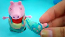 peppa pig suzy moutons play doh le petit-déjeuner gâteau avec