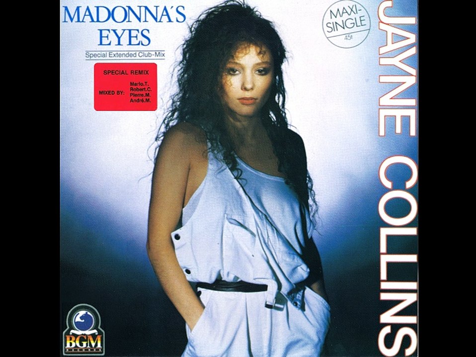 Jayne Collins - Madonna's Eyes (Special Extended Club Mix)