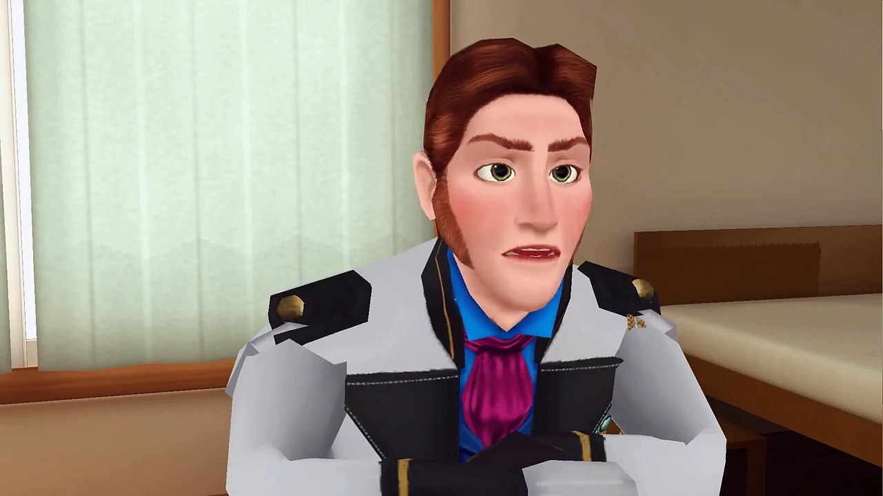 You Locked the Door? -- Young Anna Terrorizes EVERYONE - Frozen funny meme Disney - MMD