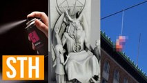 Portland's Sex Toy Fairy, Detroit's Satan Statue, Spray-On Condom!