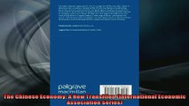 Free PDF Downlaod  The Chinese Economy A New Transition International Economic Association Series READ ONLINE