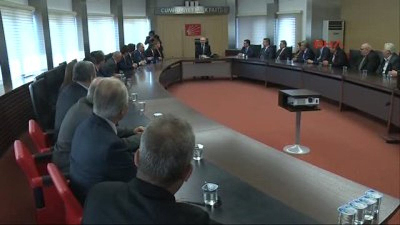 Kılıçdaroğlu, Trb Gönül Birliği Dernekleri Platformu'nu Kabul Etti